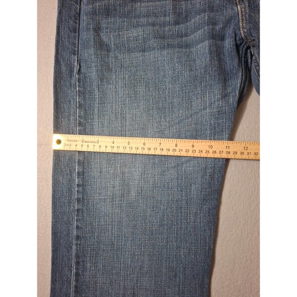 Levis 559 Jeans Mens 36x34 Denim Pants Washed Out Wide Leg Straight Loose Work - Picture 4 of 13